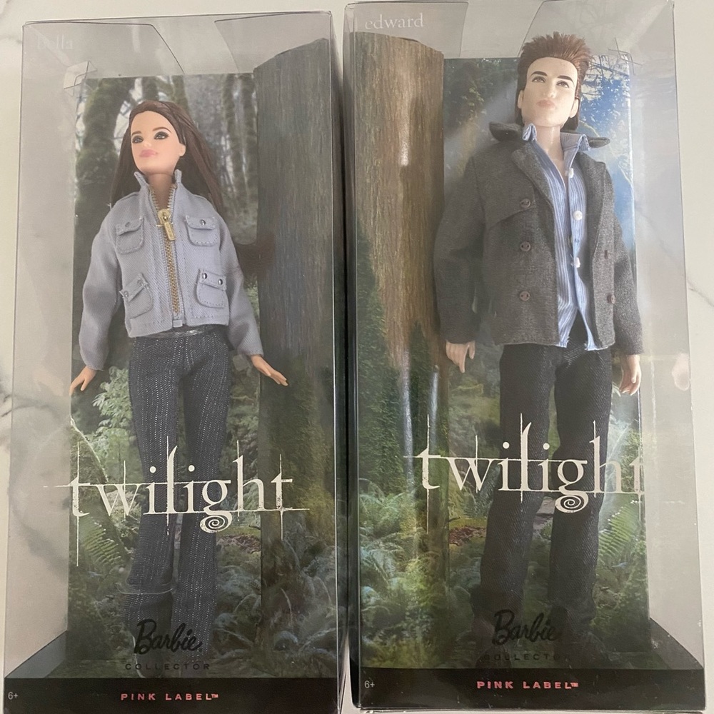 Barbie Collector Bella & Edward Dolls Twilight